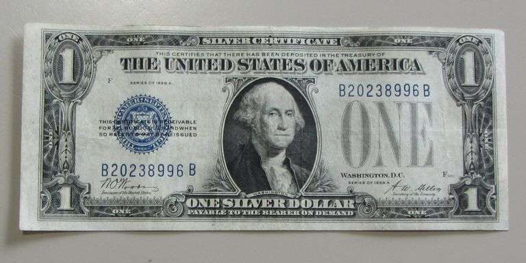 $1 FUNNY BACK SILVER CERTIFICATE 1928 A Star Coin and Currency LLC