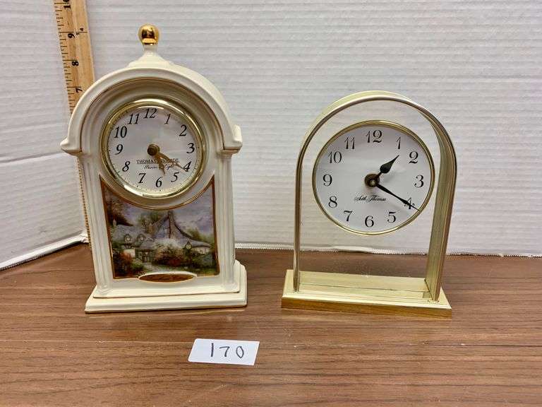 Thomas Kinkade Mantle Clock with Mantle Clock BHHS GA Properties