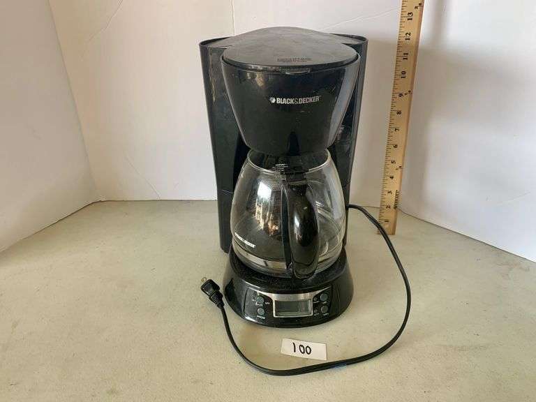 Black&Decker Coffee Maker BHHS GA Properties Auction Group