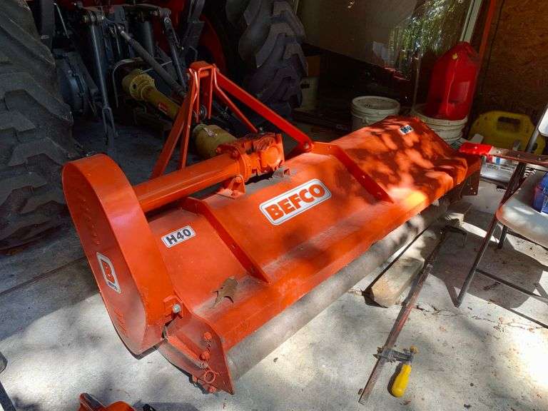 Befco Flail Mower Tractor Attachment BHHS GA Properties Auction Group