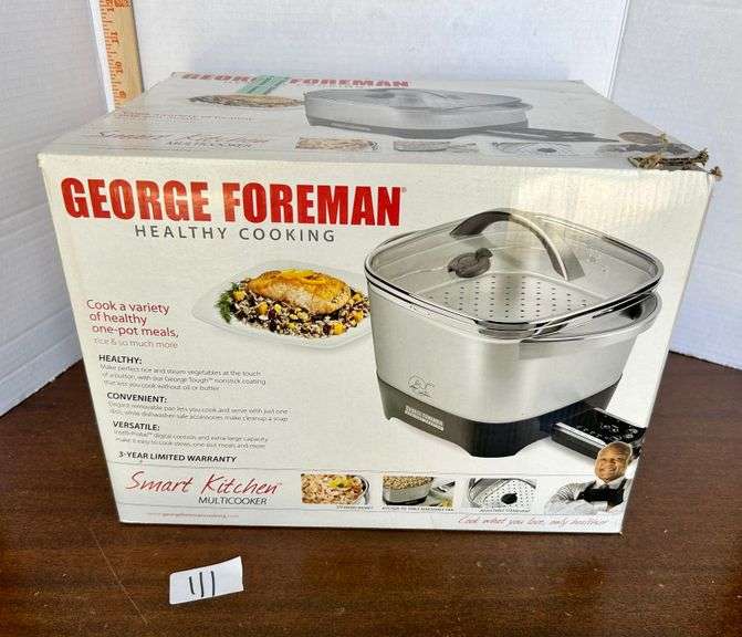 Foreman Multi Cooker BHHS GA Properties Auction Group