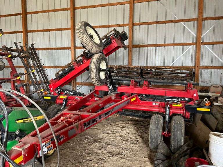 Unverferth 1225 27’ double rolling basket Schmid Auction