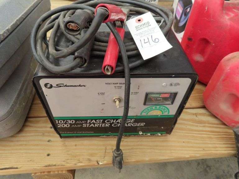 Schumacher Battery Charger - Schmid Auction