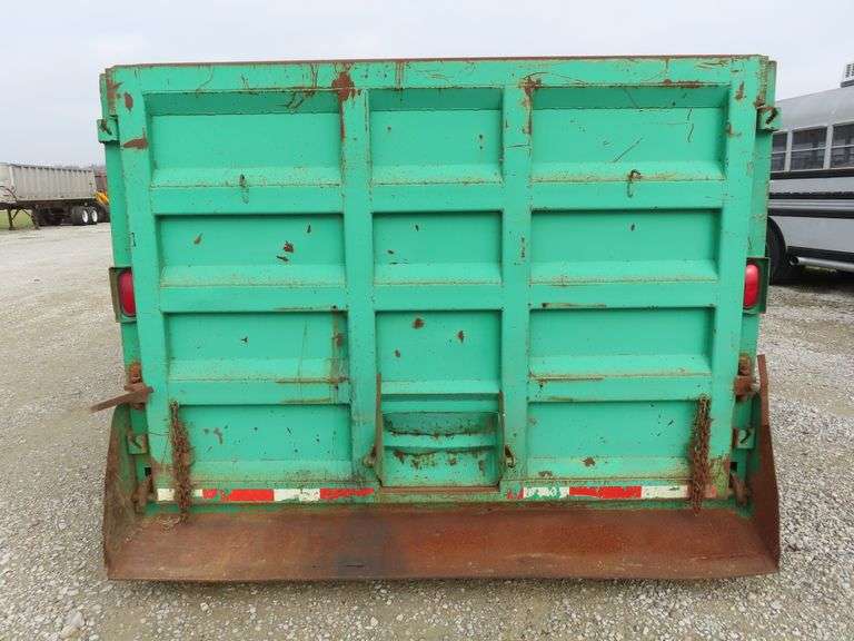 16 foot Truck Bed with rear dump and grain chute Schmid Auction