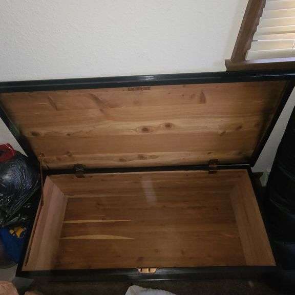 Black Cedar chest Schmid Auction