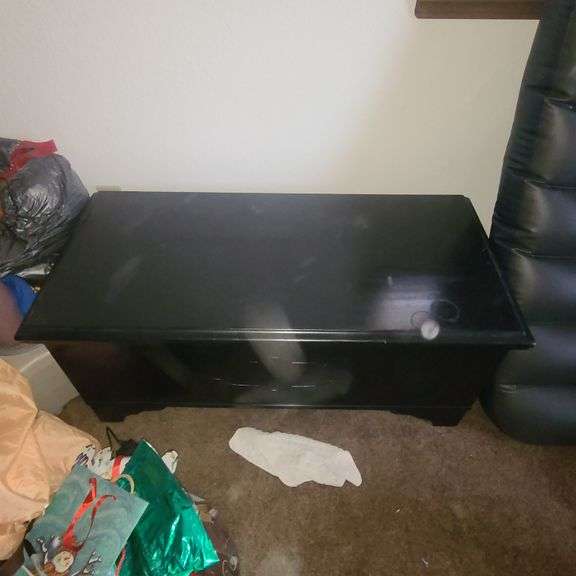 Black Cedar chest Schmid Auction