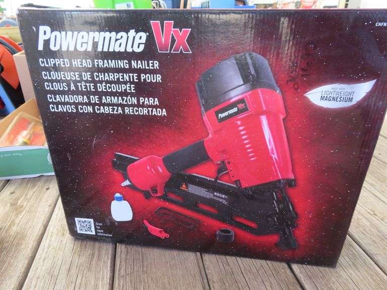 Powermate VX framing nailer. Schmid Auction