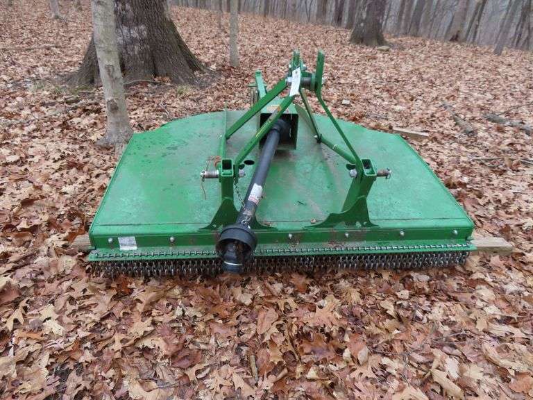 John Deere MX6 Bush hog, 540 PTO Schmid Auction