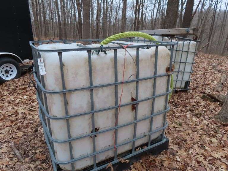 2 water totes Schmid Auction