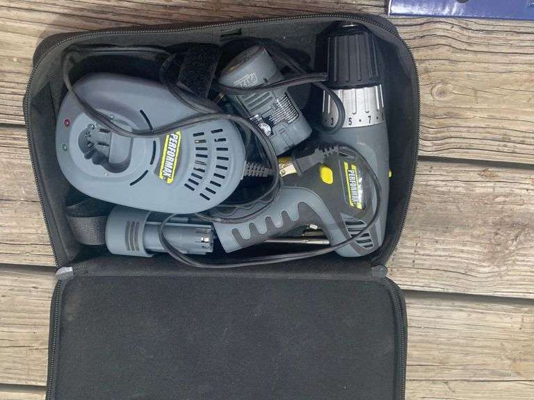 Performax drill with charger and Battery Schmid Auction