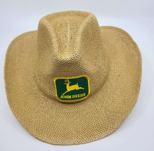 John Deere Straw Hat Schmid Auction