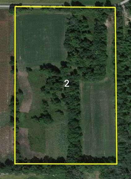 Tract 2: 18 + or – acres, 9.13 + or – Acres Tillable & 8.87 wooded hunting acres. 