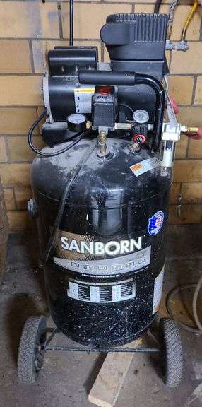Sanborn Air Compressor 30 Gallon