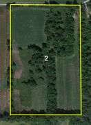 Tract 2: 18 + or – acres, 9.13 + or – Acres Tillable & 8.87 wooded hunting acres. 