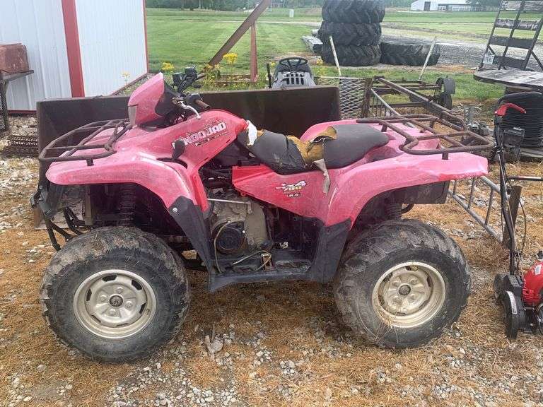 2005 Suzuki 4 wheeler, does not run, vin JSAAP41A252126459. Schmid