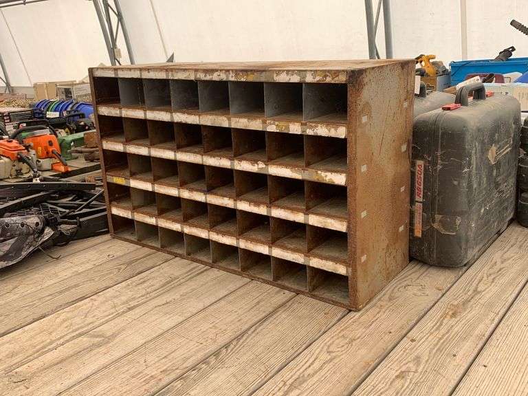 40 Pocket bolt bins, other bins Schmid Auction
