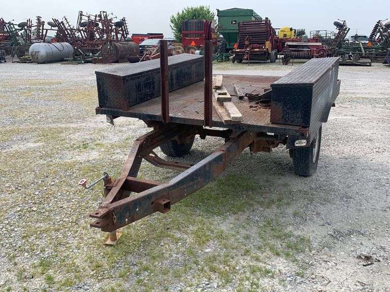 Truck trailer bed Schmid Auction