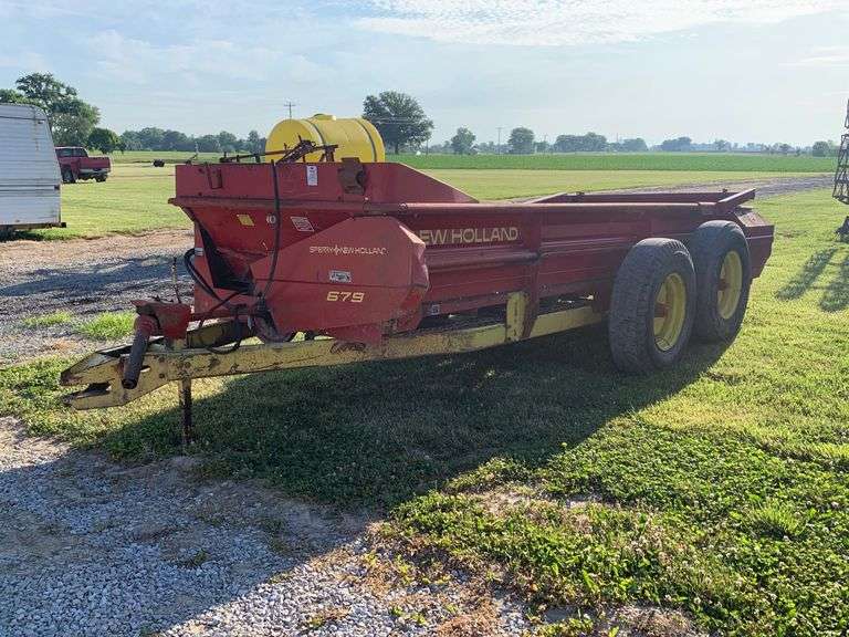 New Holland manure spreader Schmid Auction