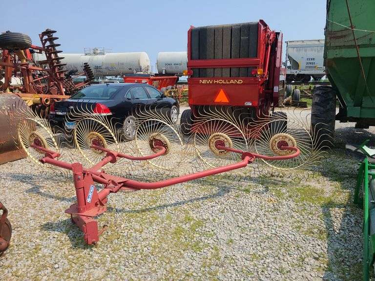 5 Wheel Sitrex hay rake Schmid Auction
