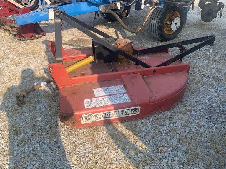 5' Bush Hog 3pt brush mower Schmid Auction