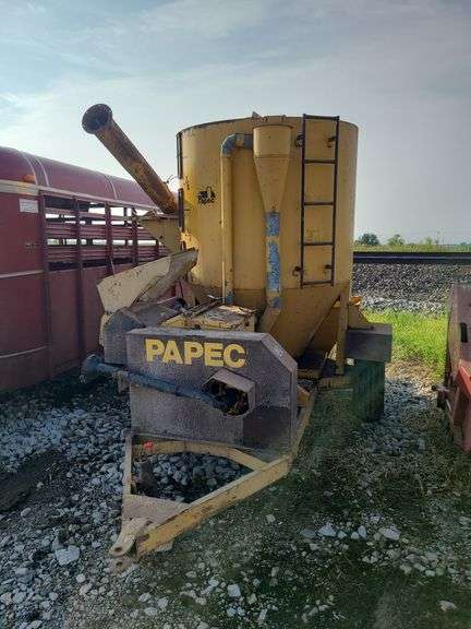 Papec Feed Grinder, 540 pto - Schmid Auction