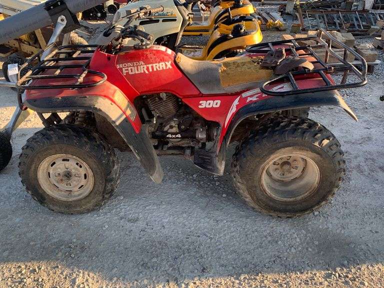 Honda Four wheeler, parts machine Schmid Auction