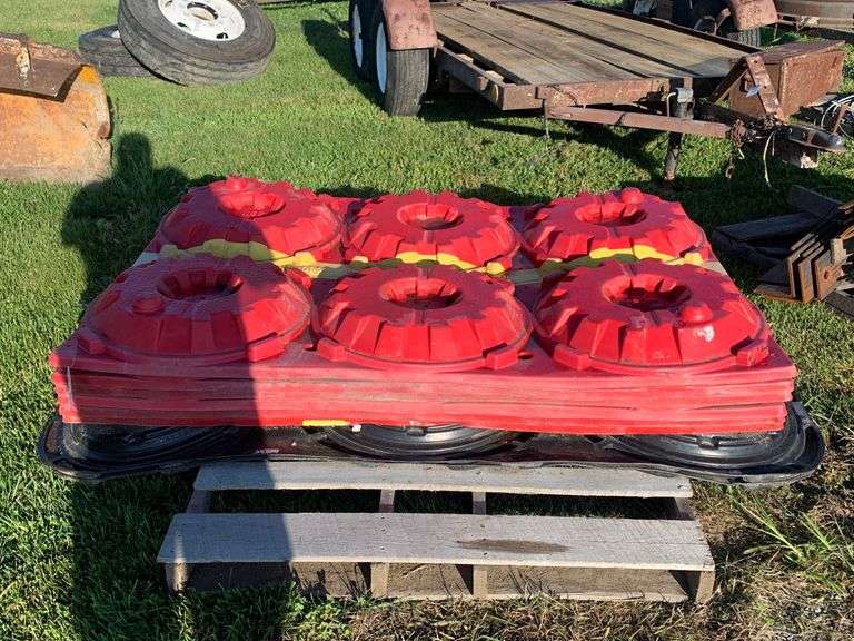 Stack of tire pallets Schmid Auction