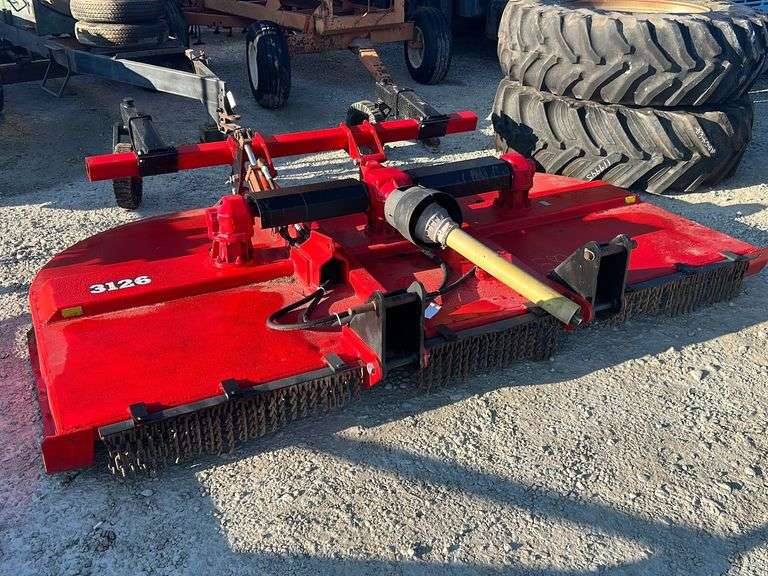 3126 Bush Hog 10' cutter, stump jumper Schmid Auction
