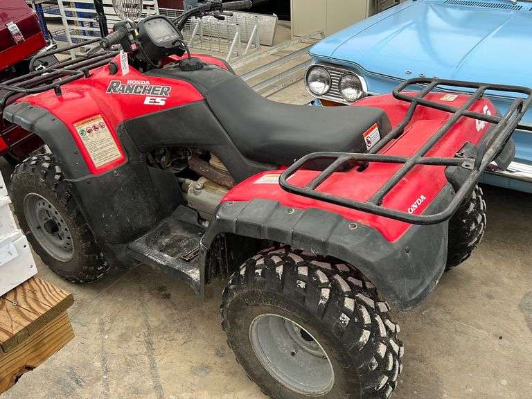 2000 Honda 350 Rancher 4 wheeler, ES, 4x4, approximately 7900 miles