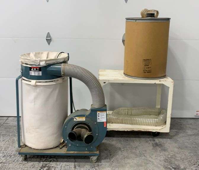 Jet DC1200 dust collection system Schneider Auctioneers LLC