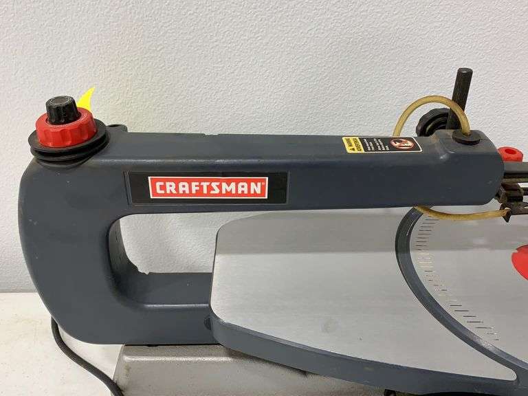 Craftsman 16" variable speed scroll saw Schneider Auctioneers LLC