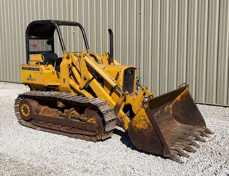 John Deere 450C crawler loader Schneider Auctioneers LLC