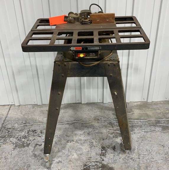 Craftsman wood shaper with stand Schneider Auctioneers LLC