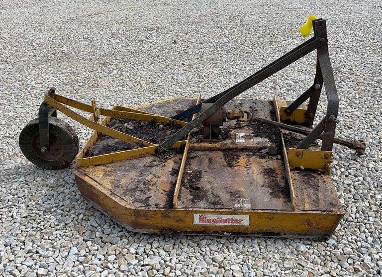 King Kutter 5' 3pt. brush hog Schneider Auctioneers LLC