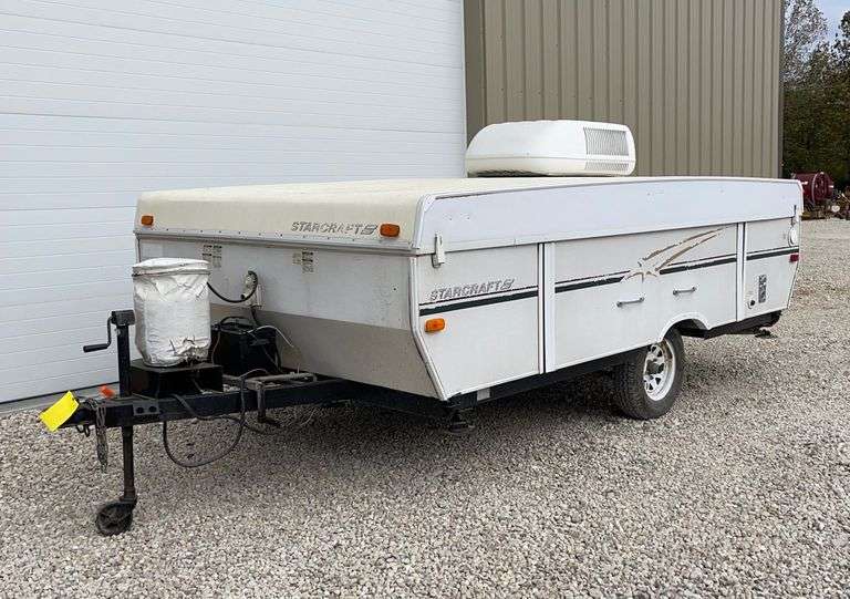 2005 Starcraft 2407 pop up camper Schneider Auctioneers LLC