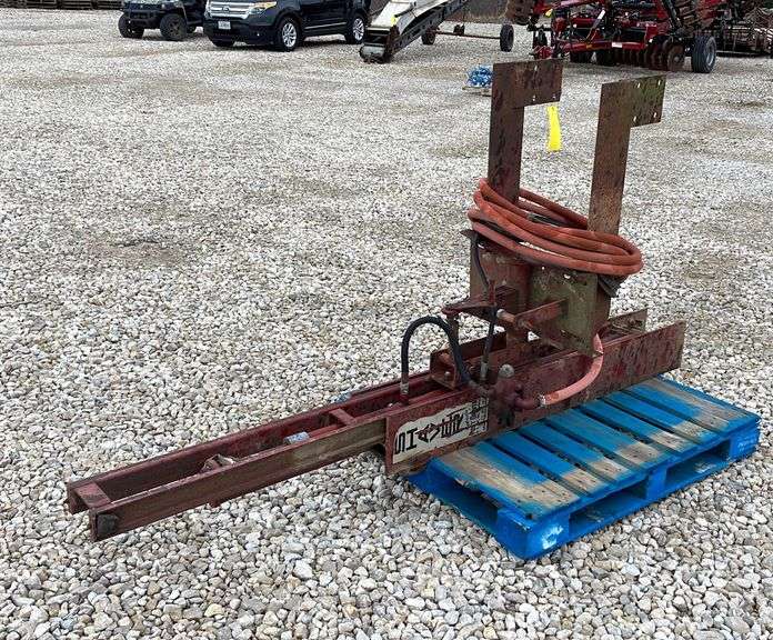 Shaver front mount hydraulic post driver Schneider Auctioneers LLC