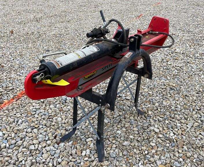 SpeeCo 3pt log splitter for tractor Schneider Auctioneers LLC