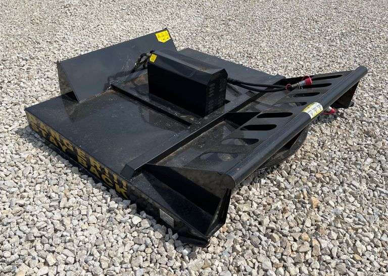 Unused Agrotk 6' skid steer grass mower Schneider Auctioneers LLC