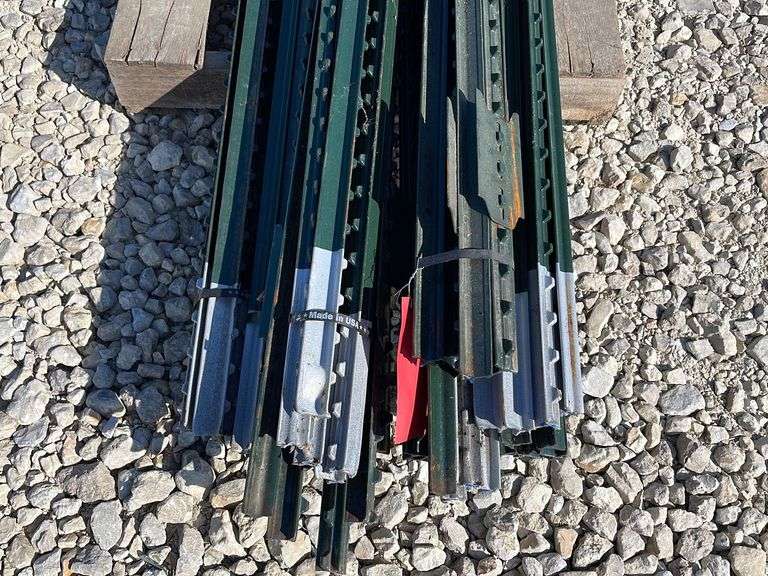 45 Unused 6.5' tposts Schneider Auctioneers LLC