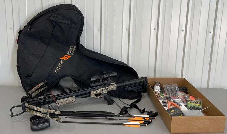 Center Point Sniper 370 crossbow - Schneider Auctioneers LLC