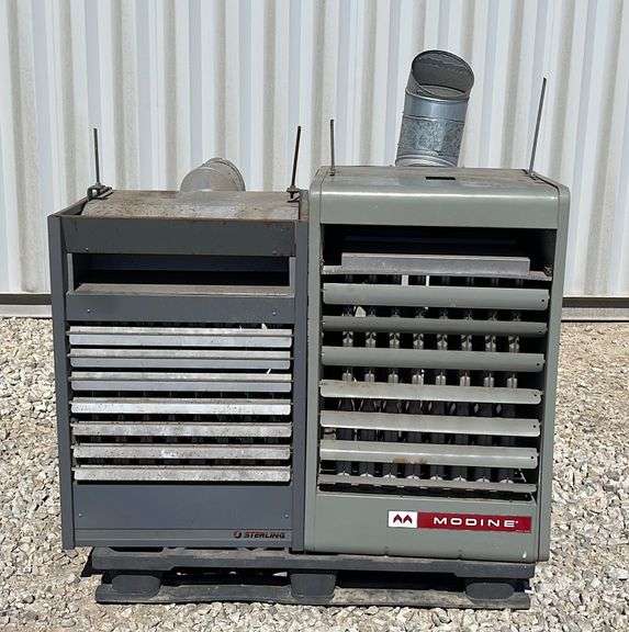 2 large natural gas shop furnaces Schneider Auctioneers LLC