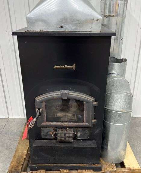 American Harvest pellet stove - Schneider Auctioneers LLC