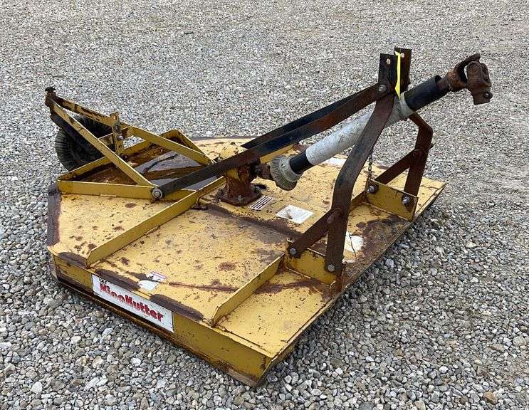King Kutter 5' 3pt brush hog Schneider Auctioneers LLC