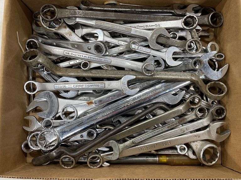 Group of mechanics wrenches Schneider Auctioneers LLC