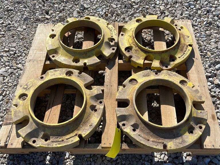 4 JD rear wheel weights Schneider Auctioneers LLC