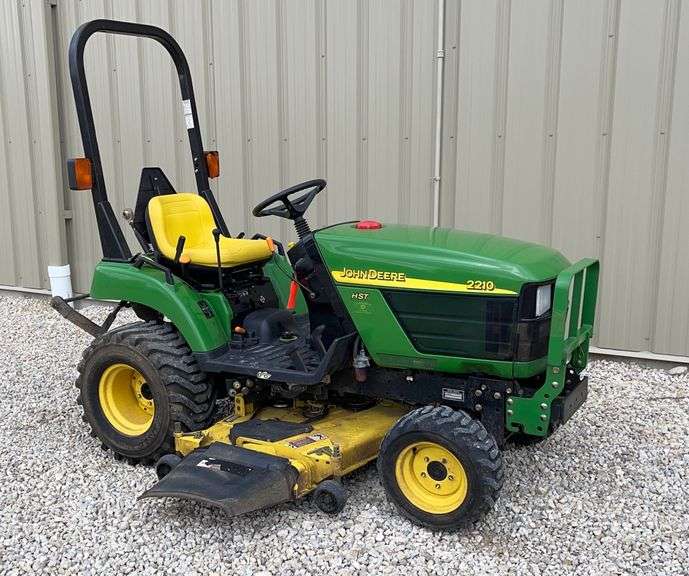 2003 John Deere 2210 tractor w/ mower Schneider Auctioneers LLC