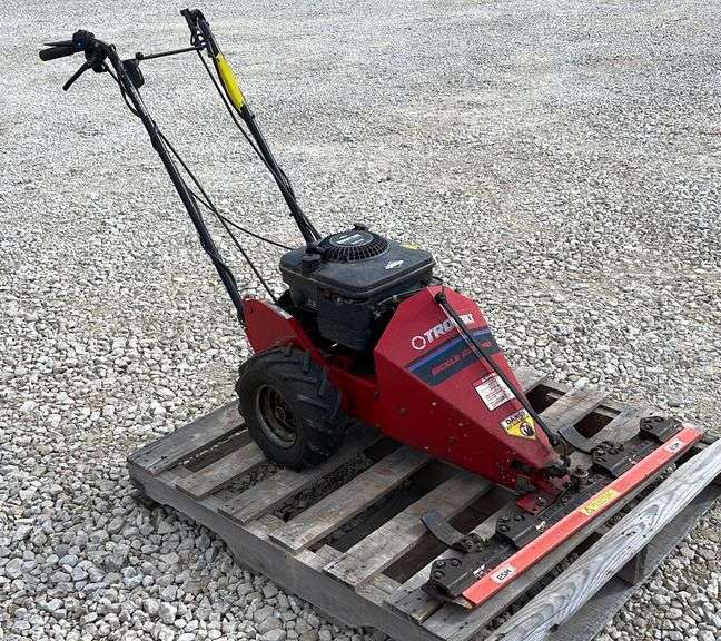 TroyBilt walk behind sickle mower Schneider Auctioneers LLC