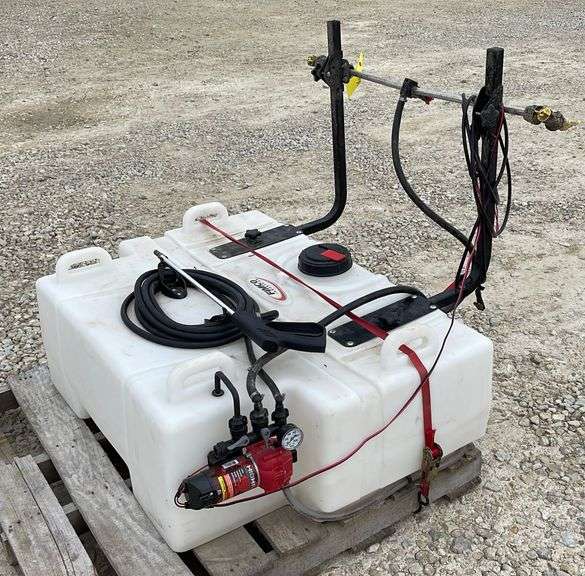 Fimco 65 gal. UTV sprayer Schneider Auctioneers LLC