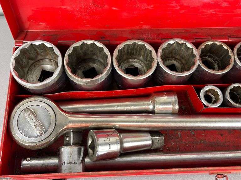 3/4” drive socket set Schneider Auctioneers LLC