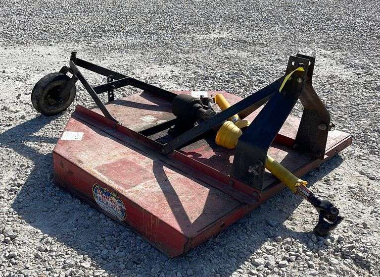 Howse 5' 3pt brush hog Schneider Auctioneers LLC